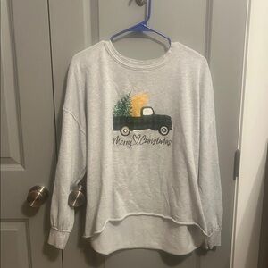 Cato Gray Christmas Sweatshirt